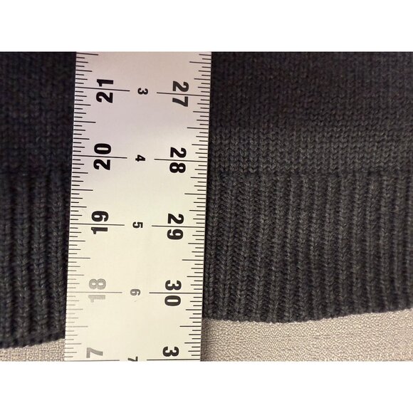 Claiborne Cardigan Sweater Men’s XXL Gray Button Up Academia Fisherman Preppy - Picture 12 of 12